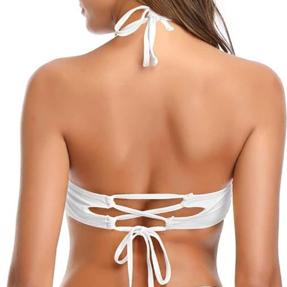 Shekini Women's Halter Bikini TOPS - Picture 4 of 10